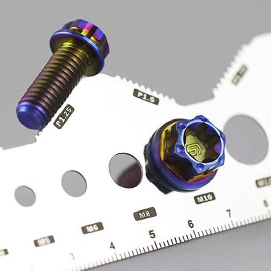 💥Stainless Steel Double-Sided Bolt Gauge Card（50% OFF）